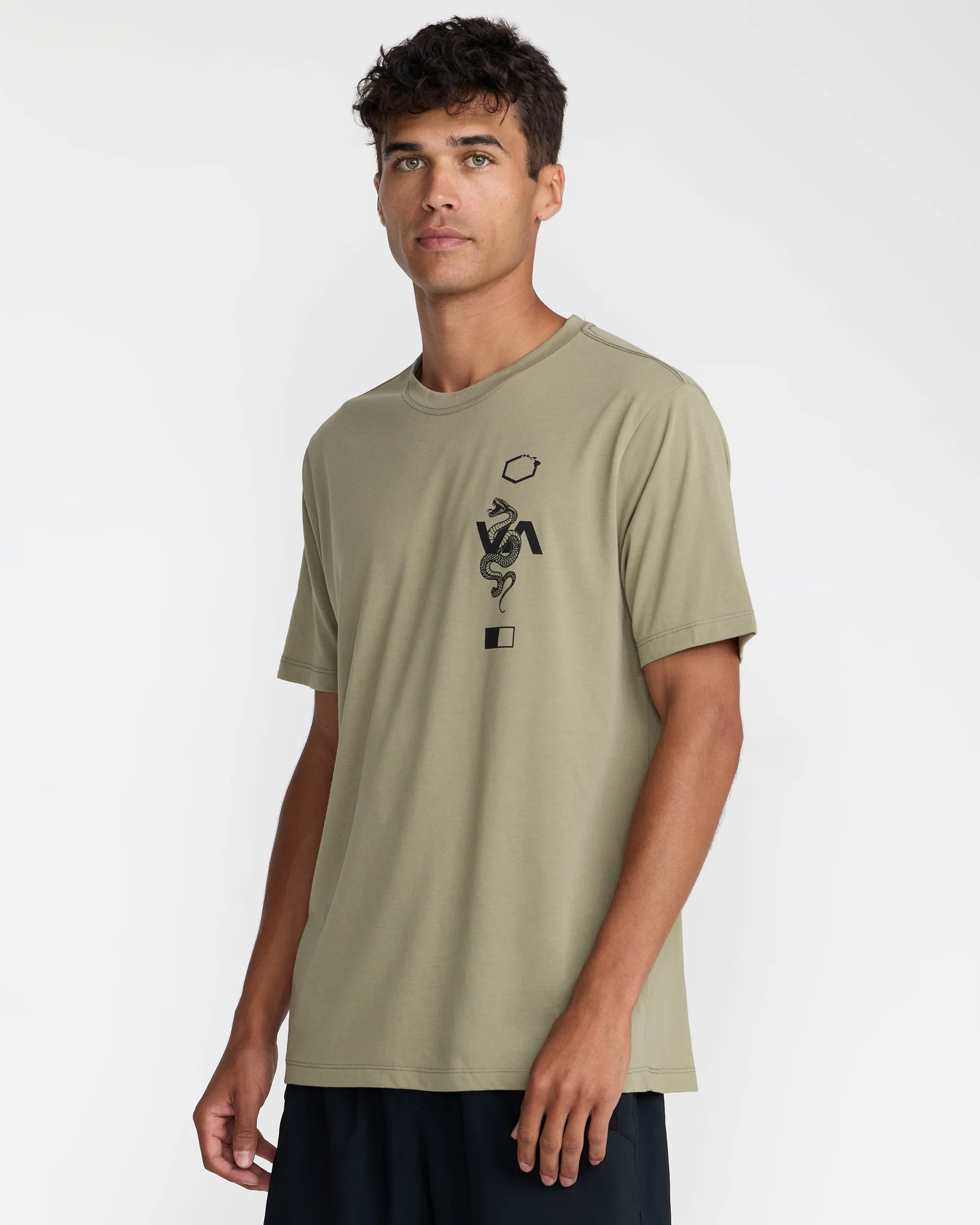 CAMISETA MASCULINO RVCA BARRON VENOM – foto 3